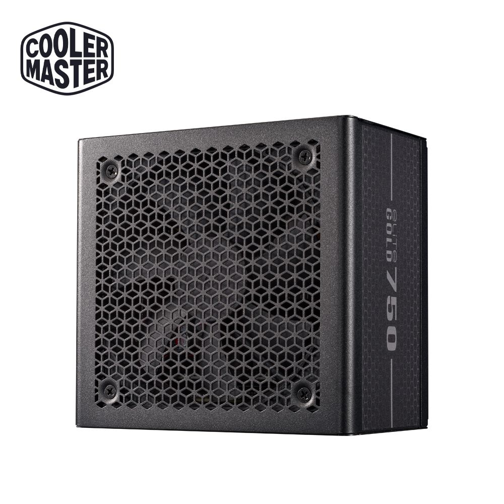 酷碼Cooler Master Elite Gold 750W 金牌/全模/ATX3.1/10年保電源供應器