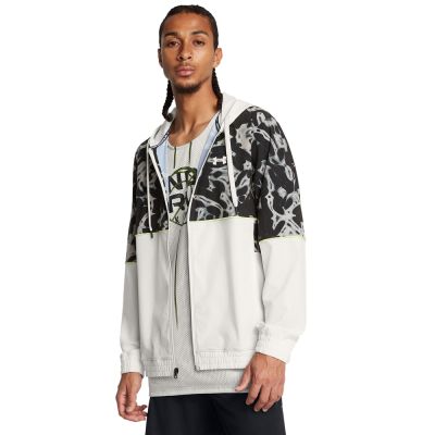 【UNDER ARMOUR】UA 男 Baseline Woven 連帽外套 1387573-114