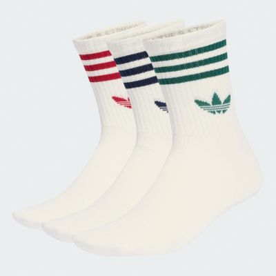 ADIDAS 3S CREW S 3P 男女 中統襪 KQ9033