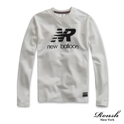 Roush new balloon NR字樣美式長TEE(2210719)