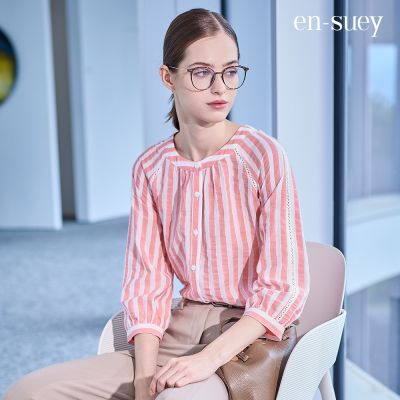 【en-suey 銀穗】EU拉克蘭連袖開襟上衣