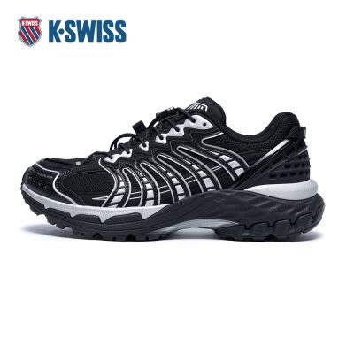 K-SWISS 經典運動鞋 KONEJO V2 休閒 女鞋 黑銀色 94949-083-M