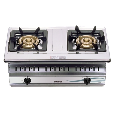 HMK 鴻茂 (全省安裝)鴻茂二口崁入爐瓦斯爐天然氣H-255A-NG1