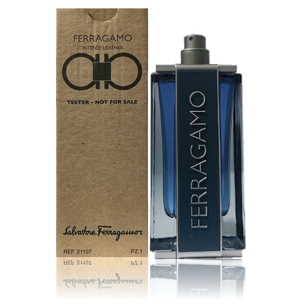 香水(男性用) Ferragamo Intense Leather 100 ml. Ferragamo Intense Leather 3.4 oz EDP for men – LaBellePerfumes
