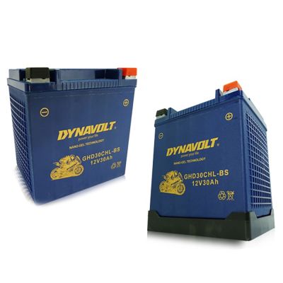 DYNAVOLT藍騎士GHD30CHL-BS 等同HARLEY哈雷重機專用電池與YB30L-BS 奈米膠體電池 保固一年