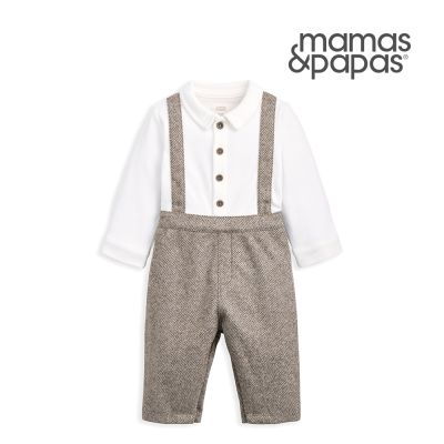 Mamas&Papas 奧斯曼家族-長袖連身兔裝