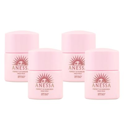 SHISEIDO 資生堂 安耐曬輕親柔光敏感肌防曬露NA 12ML x 4
