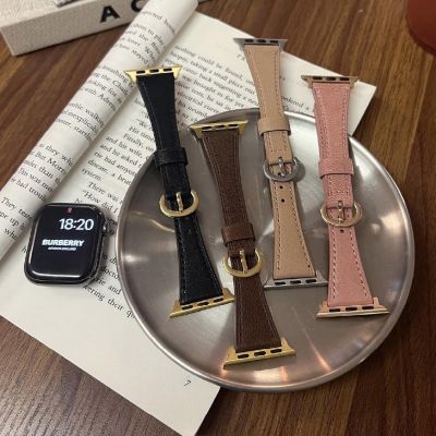 Apple Watch 皮質馬蹄扣錶帶 (Series/SE/Ultra 各機型適用)