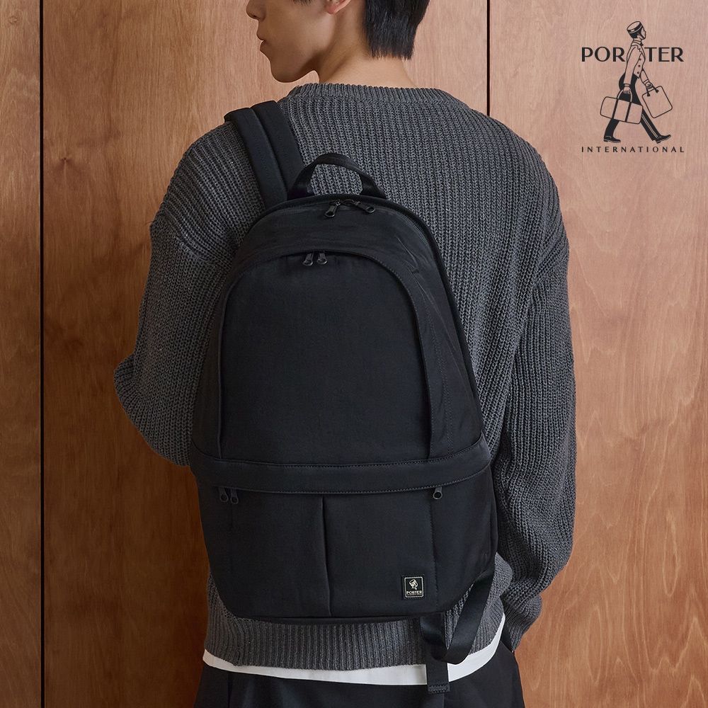 PORTER INTERNATIONAL - 自由輕盈ESCAPE後背包 - 黑