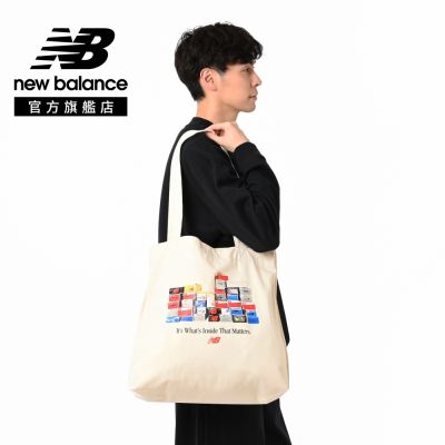 【New Balance】鞋盒插圖帆布袋_中性_杏色_AC9728DMLT