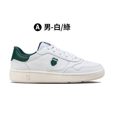 (領券折100)K-SWISS Slammshield II/Pershing Court Light 時尚運動鞋(小白鞋)-男女-多款任選