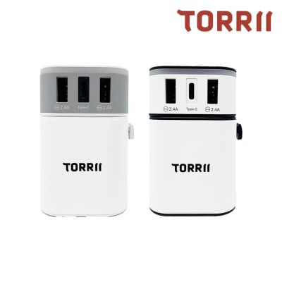 TORRII VOYA-45W多合一萬國轉接電源供應器 (快充版)
