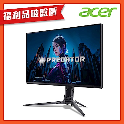  Acer 宏碁 XB253Q 24.5吋 IPS 面板電競顯示器，搭載 300Hz 更新率與 1ms (VRB) 超快反應時間，FHD (1920x1080) 解析度完美呈現流暢遊戲畫面。支援 AMD FreeSync Premium 消除畫面撕裂，HDR 技術提升對比與色彩深度，100000000:1 高動態對比與 250nits 亮度，178° 廣視角適合長時間遊戲。內建喇叭、VESA 壁掛設計，健康護眼功能讓電競玩家盡享舒適視覺體驗，三年保固安心選擇。 