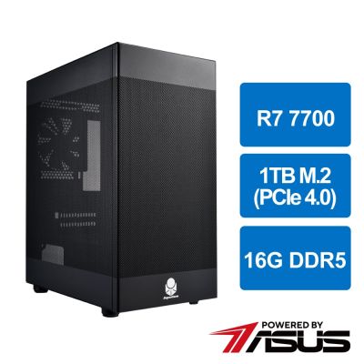 華碩B650平台[荒古邪神]R7 7700 MPK/16G/1TB M2