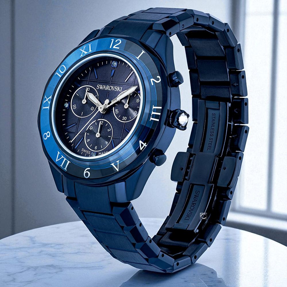 SWAROVSKI 施華洛世奇 Dextera chrono 計時腕錶 女錶 手錶 禮物 中性錶-40mm 5715457
