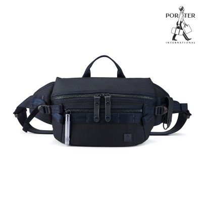 PORTER INTERNATIONAL - 自信經典NEW HEAT腰包 - 深藍