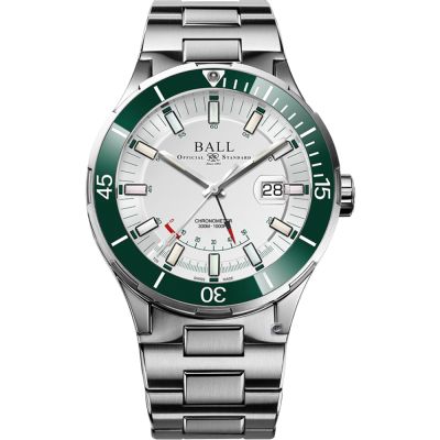 BALL 波爾 Roadmaster 天文台認證動力儲存機械腕錶-40mm綠(DP3006A-S3CJ-WHR)