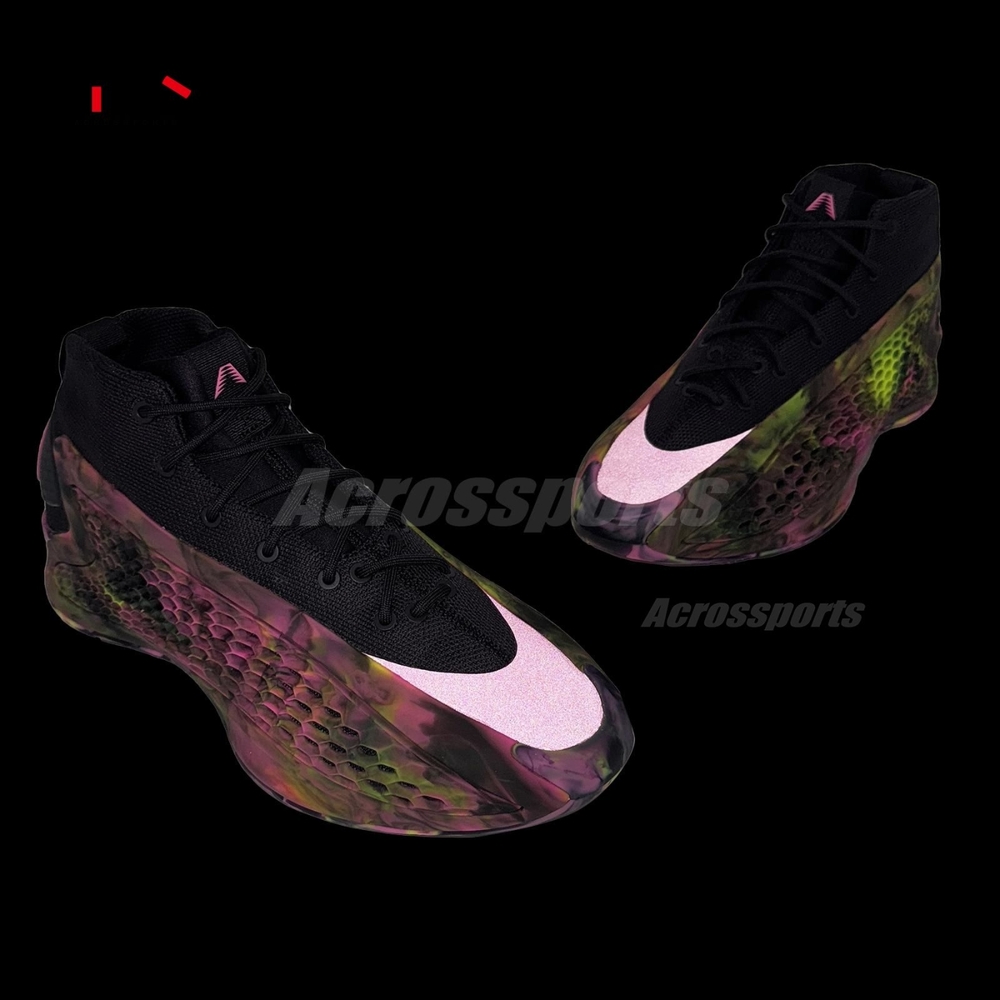adidas 籃球鞋AE 1 MX Fuchsia 男鞋粉紅迷彩緩震愛德華茲愛迪達IG6610