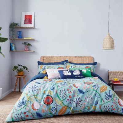 【Scion】萊賽爾天絲雙人四件式床包組-奇幻世界-加大(金安德森寢具 狐狸寢具 SCION寢具)