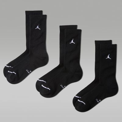 NIKE U J ED ELVD CREW 3PR - 144 男女 中統襪 IR6319010