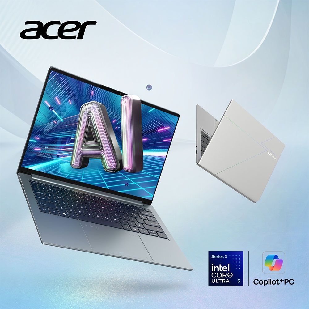 Acer 宏碁 Swift Go AI SFG14-I71-70JF 14吋OLED AI輕薄筆電(CX7-358H/32GB/512GB/Win11)