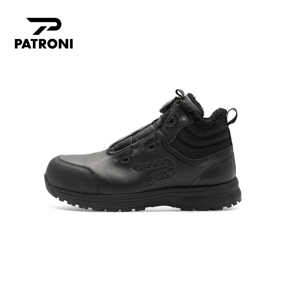 【PATRONI】霜降靴 SH20074HCI 鞋面防水旋鈕絕緣安全鞋