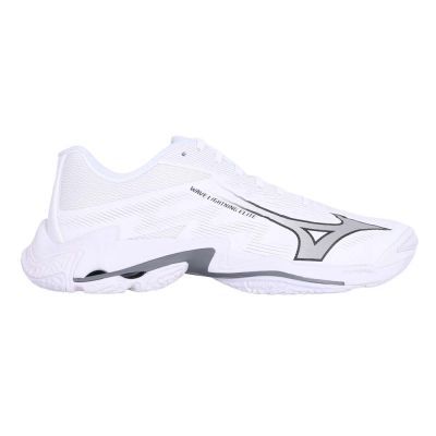 MIZUNO WAVE LIGHTNING ELITE男排球鞋-美津濃 V1GA260083 白灰黑