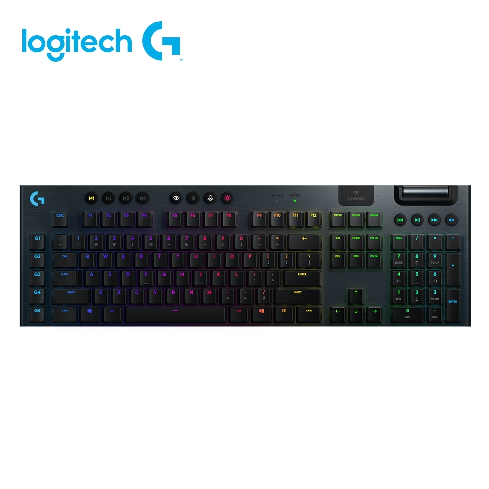 羅技logitech G G913 Clicky青軸遊戲電競鍵盤| 電競/機械無線鍵盤