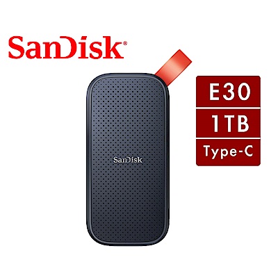 SanDisk E30 外付けSSD 1TB Type-C 新品 Sandisk E30 Portable SSD 1TB - Fast & Reliable Storage