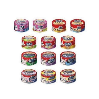 日本Unicharm pet銀湯匙(銀のスプーン)貓罐頭 70g x 24入組★