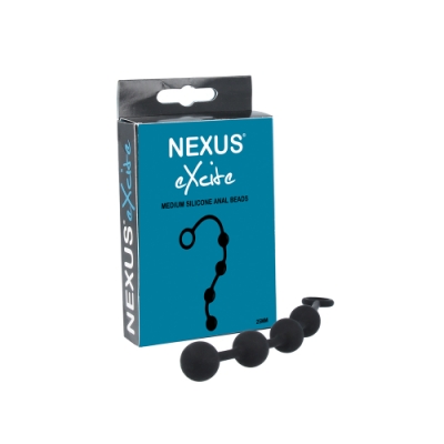 【情趣職人】英國Nexus EXCITE 矽膠四連拉珠 25mm 情趣用品/成人用品