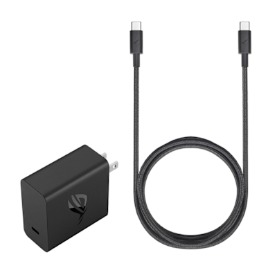 新品 ASUS ROG 純正 65W 急速充電 充電器 Type-C ケーブル付