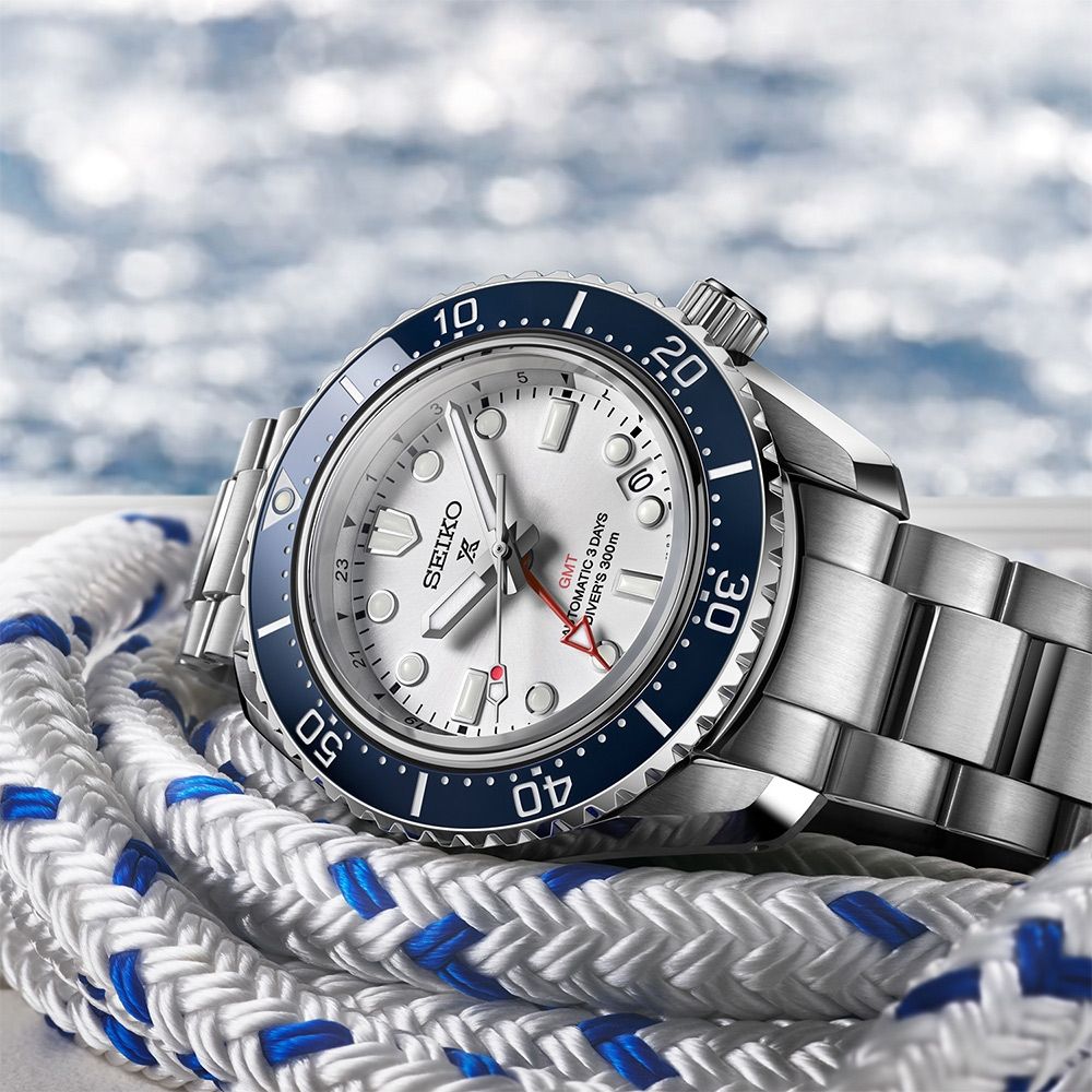 SEIKO 精工大谷翔平廣告款Prospex 60週年紀念三日鍊GMT潛水陶瓷機械錶