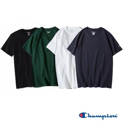 Champion 官方直營-男女款 純棉素色短袖TEE-5色