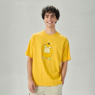 GIORDANO 男裝寶可夢印花短袖T恤 Pokémon系列