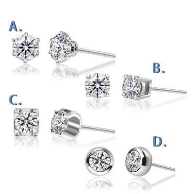 IS DIAMOND IGI 50分D/VS1鑽石耳環-任選(培育鑽石/總重1克拉)