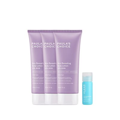 【寶拉珍選】果酸身體乳三入組 (10%果酸身體乳 210ml x3) 效期至2027/07