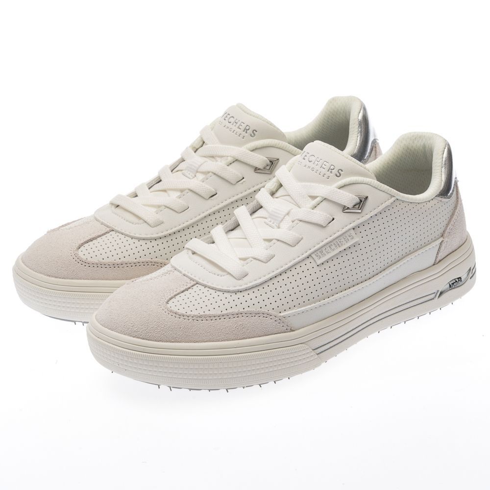 SKECHERS 女鞋 休閒系列 休閒鞋 ARCH FIT ARCADE - 177204WHT
