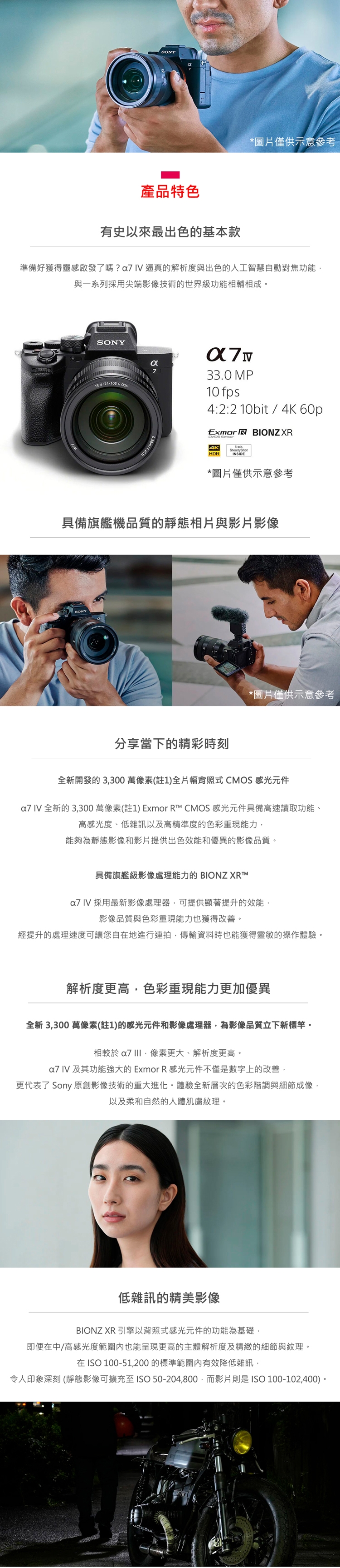 SONY索尼 A7 IV ILCE-7M4 - 詳情5