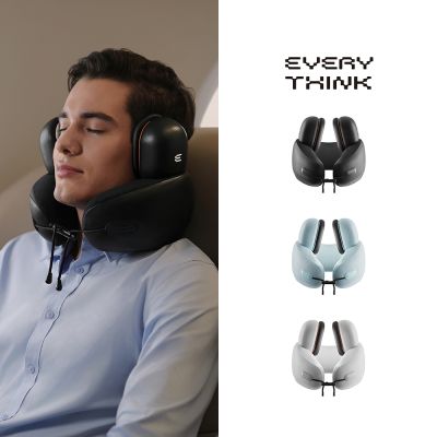 【EVERY THINK】臺灣總代理 降噪放空頸枕 旗艦款(M/L) 可拆式耳罩 降噪護頸U型枕 午睡枕
