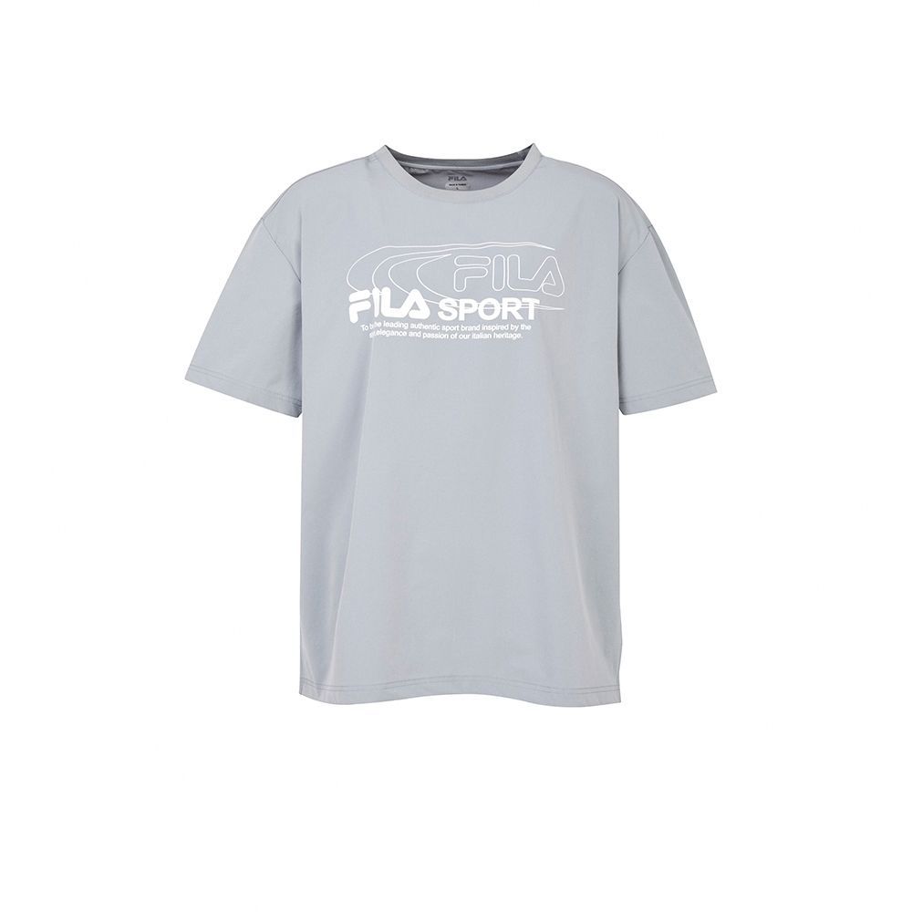 FILA 中性短TEE/運動服/排汗衫/短褲 任選 (B款-灰)