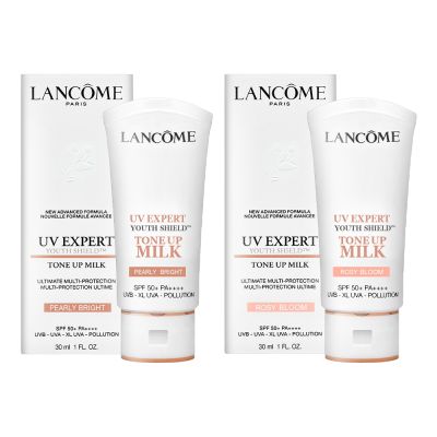 LANCOME蘭蔻 超輕盈UV煥亮妝前乳SPF50+ PA++++ 30ml (#珍珠光/#粉潤光)