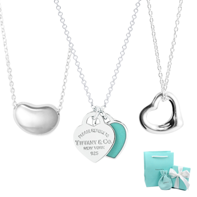 Tiffany&Co. 經典優雅造型純銀項鍊 (多款可選)