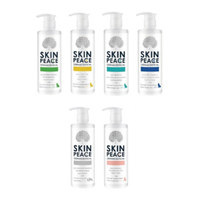 SKIN PEACE 肌本和平敏弱寵物醫美理膚沐浴乳 台灣公司貨 310ml x 2入組
