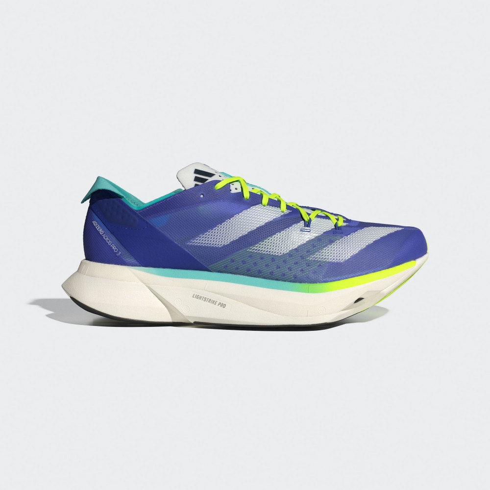 adidas 愛迪達 慢跑鞋 男鞋 運動鞋 緩震 ADIZERO ADIOS PRO 3 M 藍紫 ID3635