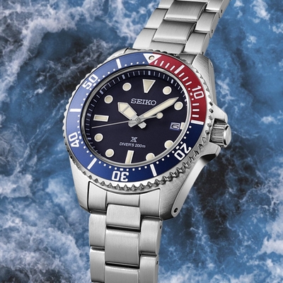 SEIKO 精工 Prospex 太陽能 200米潛水錶 男錶 送禮 禮物推薦_SK028 SNE595P1/V157-00A0B