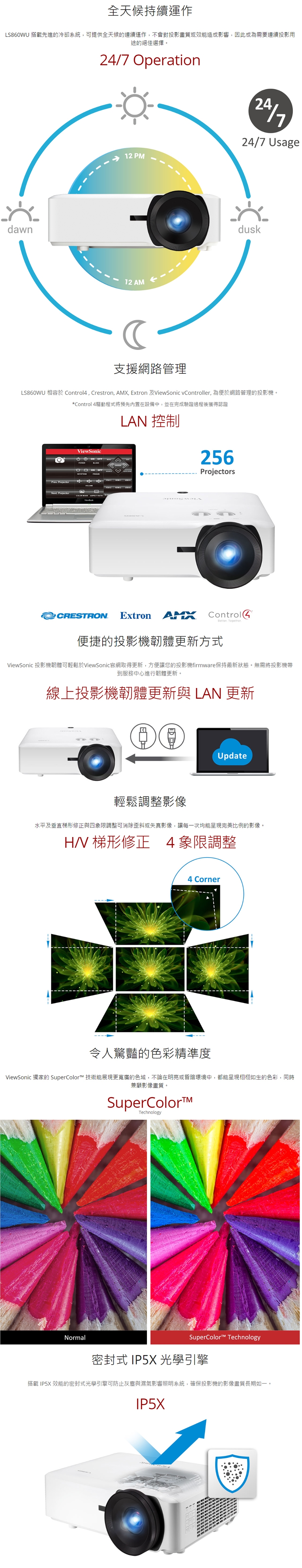 ViewSonic優派 LS860WU - 詳情2