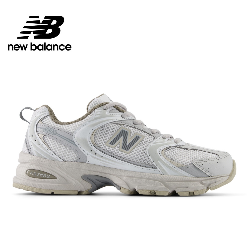 【New Balance】復古鞋_中性_白灰色_U530NEC-D楦