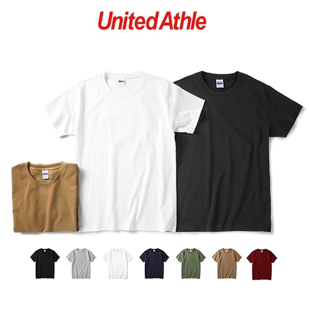 United Athle 4252-01 7.1OZ 厚磅 短TEE (黑色)
