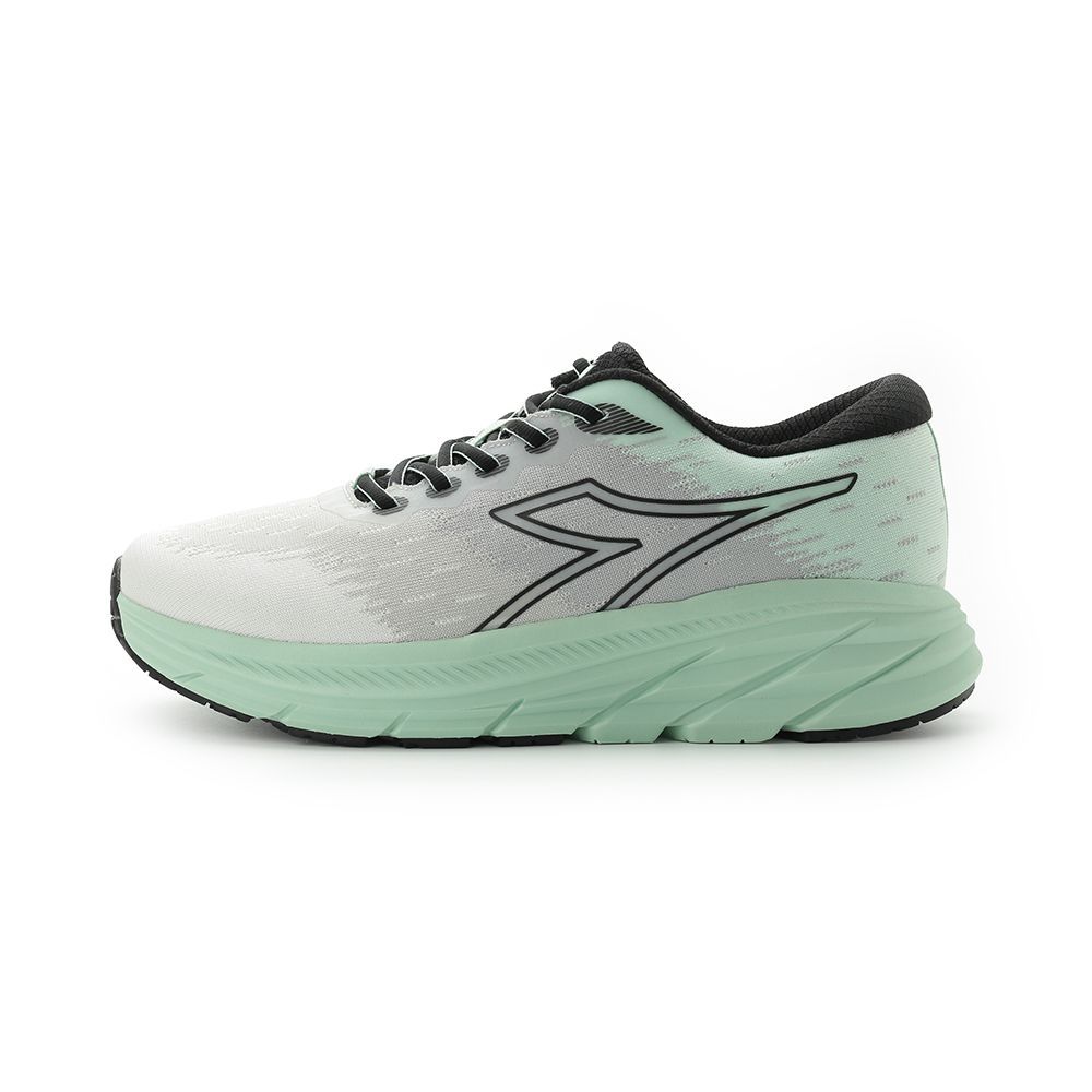 DIADORA 超動能避震慢跑鞋 灰綠 DA7617075 男鞋